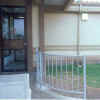 Commercial Iron Railing - curved